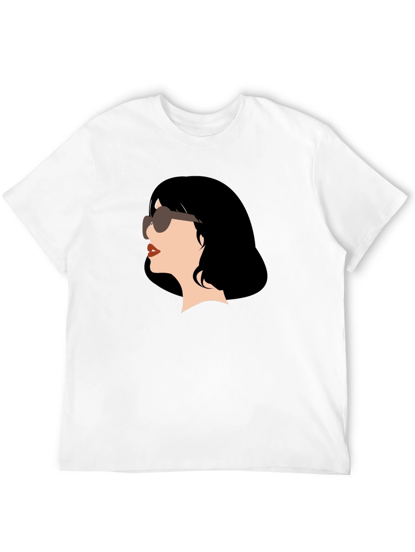 Retro Chic T-Shirt - Woman with Sunglasses Graphic Tee