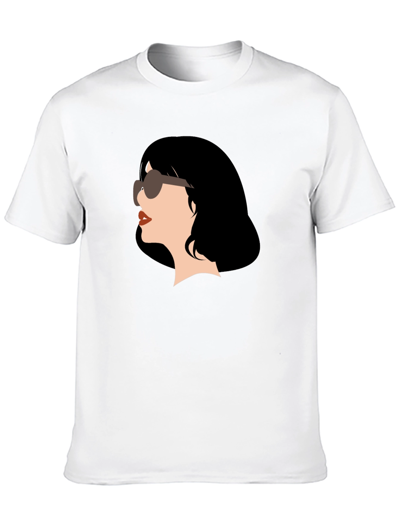 Retro Chic T-Shirt - Woman with Sunglasses Graphic Tee