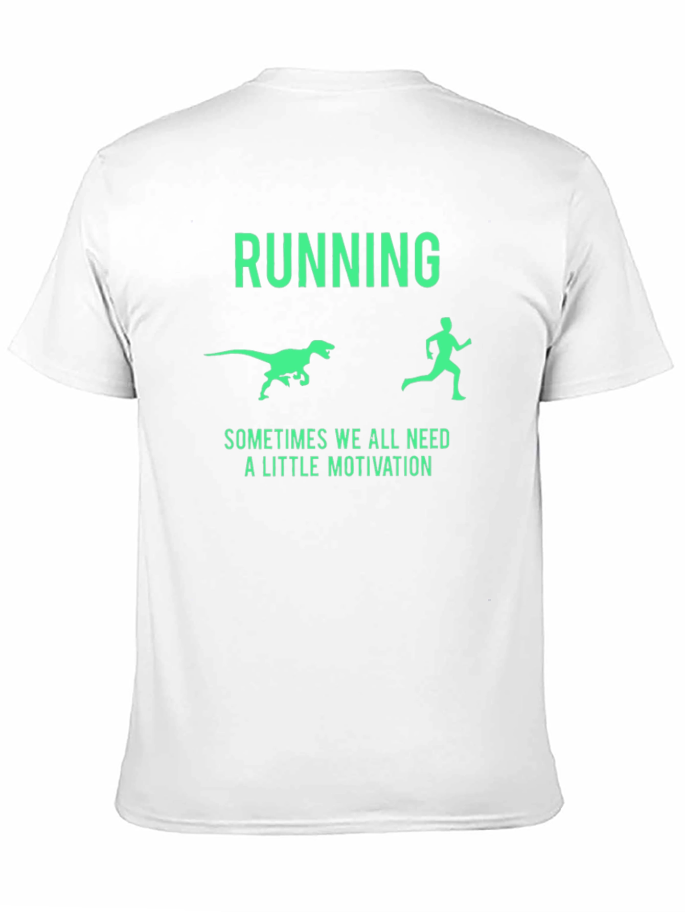 Running Dinosaur Motivation Graphic Tee