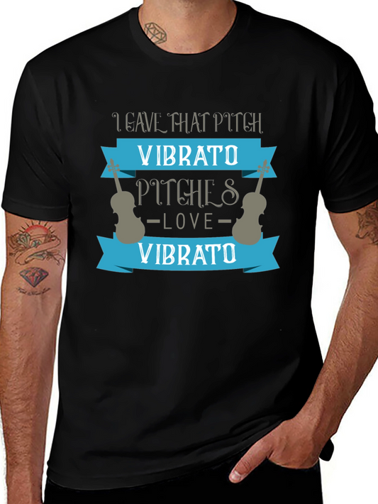Vibrato Music Lover Graphic T-Shirt