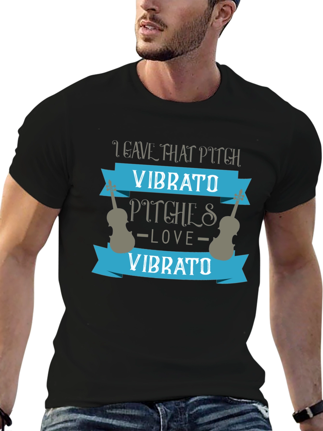 Vibrato Music Lover Graphic T-Shirt
