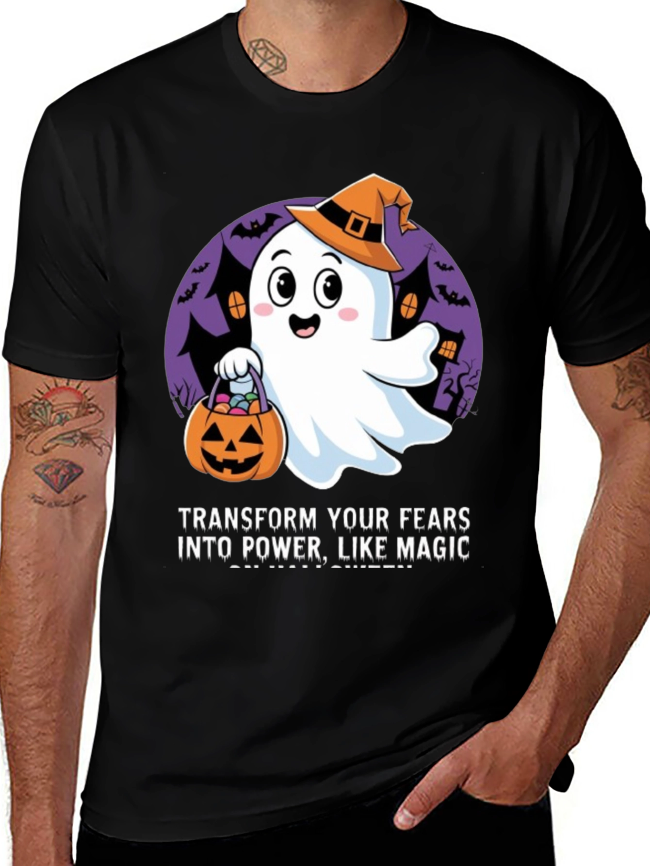 Halloween Ghost Magic T-Shirt