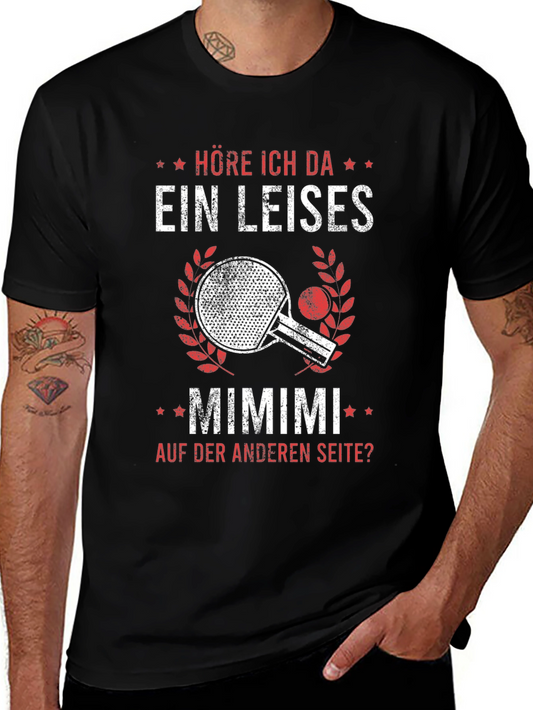 Höre Ich Da Ping Pong T-Shirt