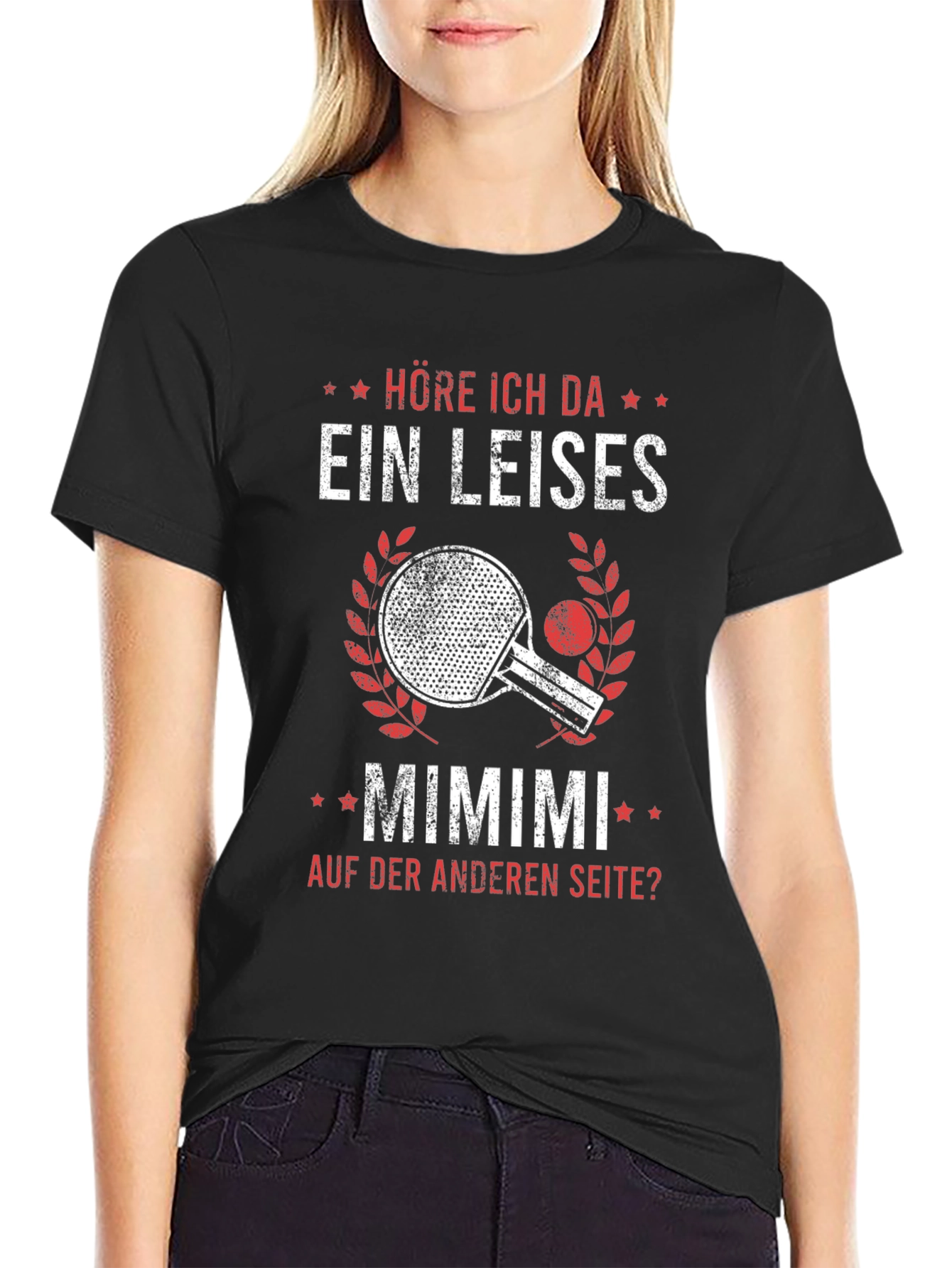 Höre Ich Da Ping Pong T-Shirt