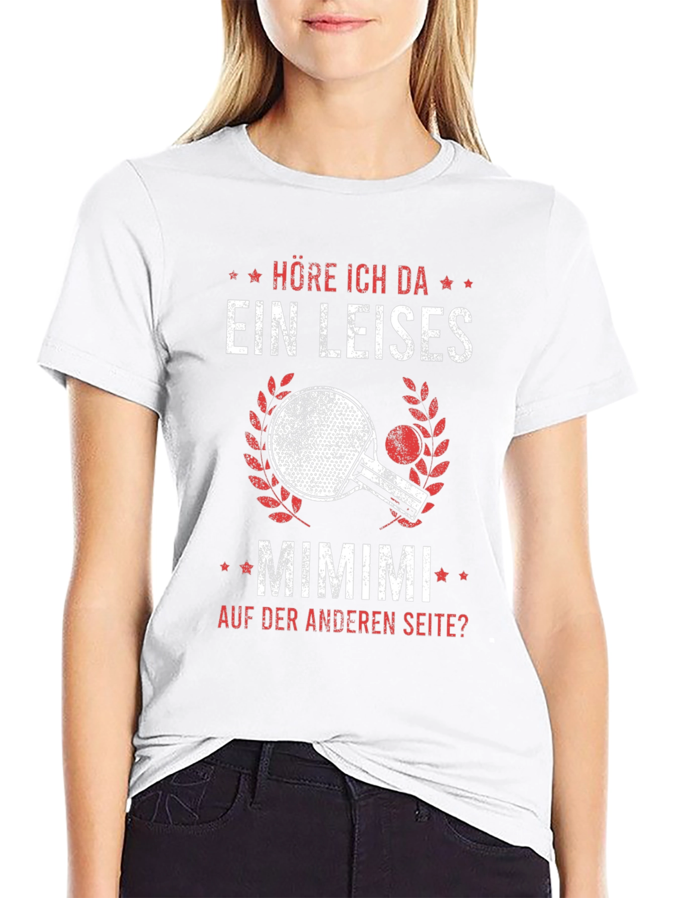 Höre Ich Da Ping Pong T-Shirt