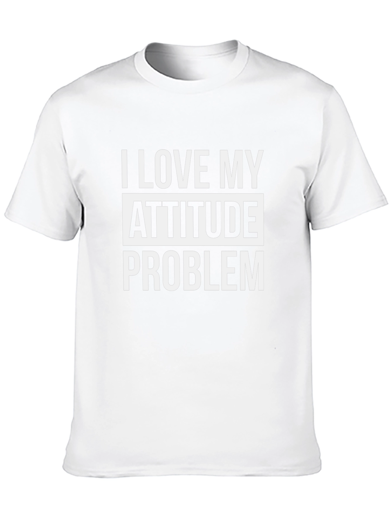 Attitude Problem T-Shirt - Funny Statement Tee