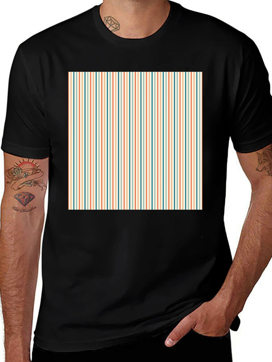 Retro Stripe Tee - Casual Style