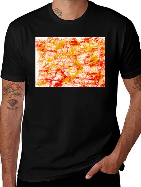 Abstract Art T-Shirt - Bold Graphic Tee for Creative Individuals