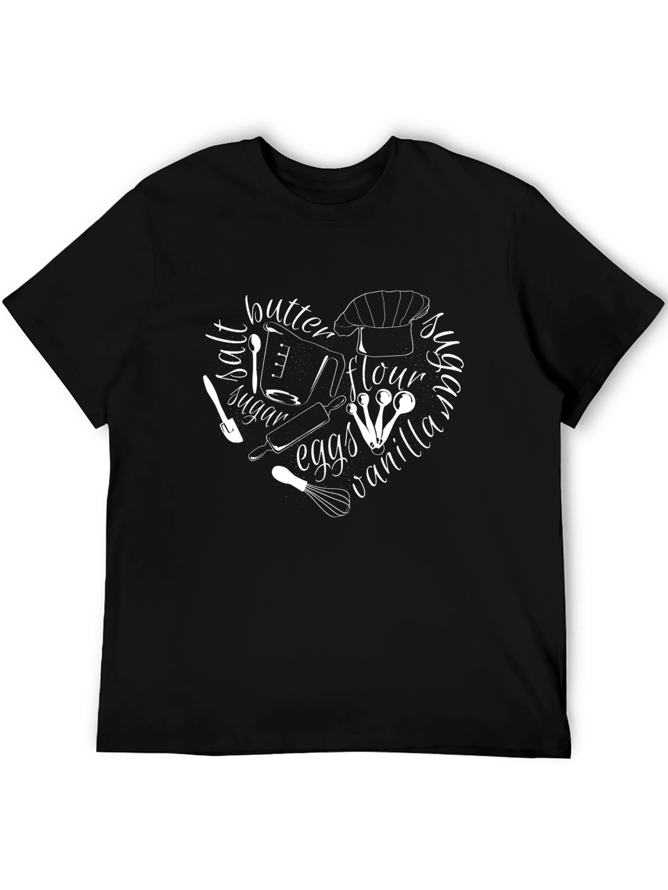 Baking Heart T-Shirt - Chef Inspired Design