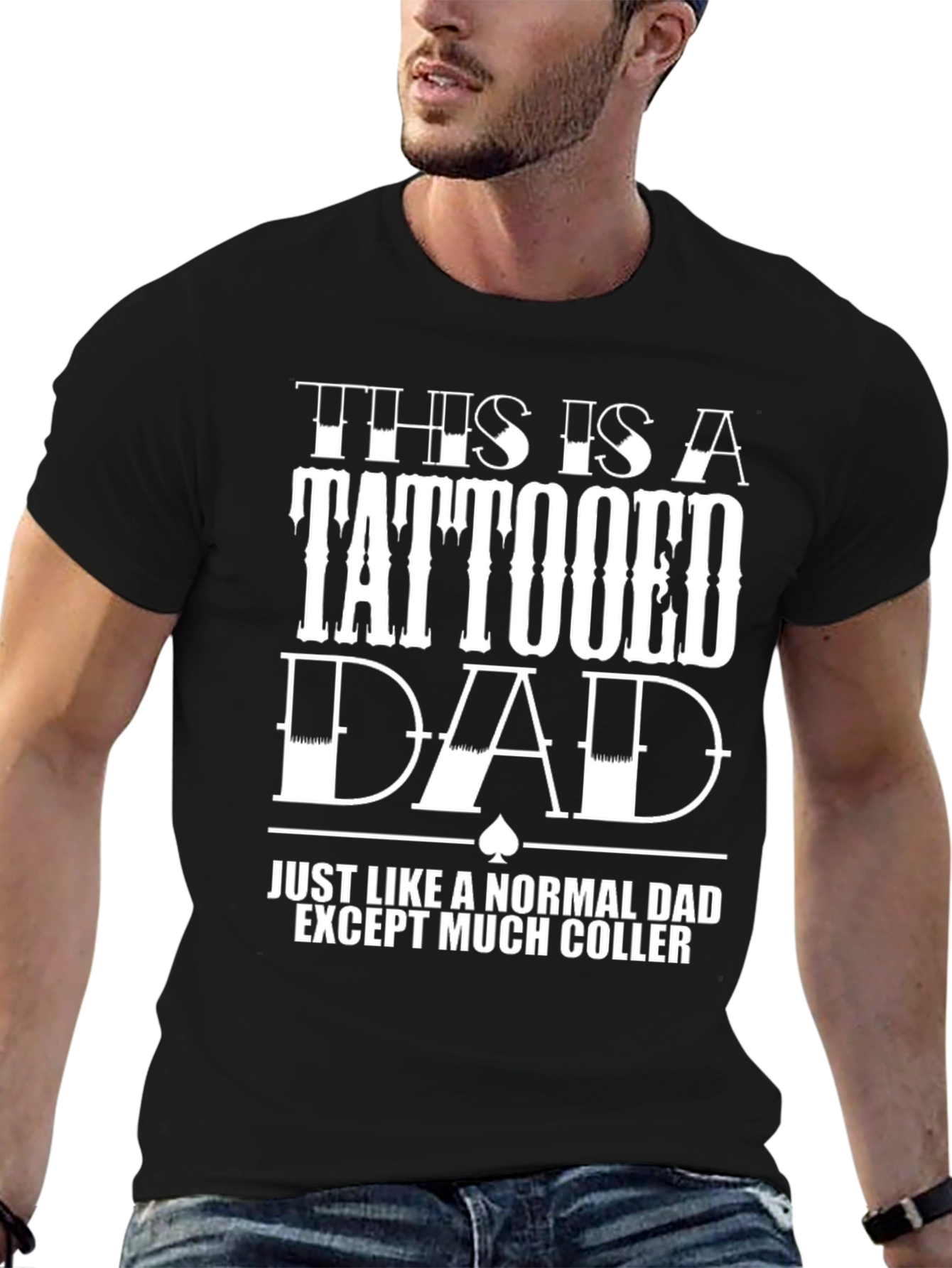 Tattooed Dad Graphic Tee
