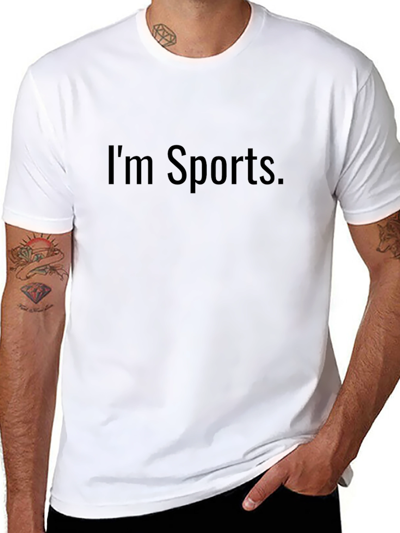 Im Sports. Graphic Tee - Comfy Casual Style