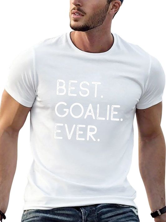 Best Goalie Ever Black T-Shirt