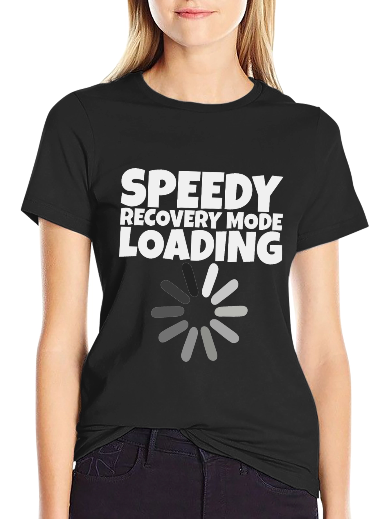 Speedy Recovery Mode Loading Graphic T-Shirt