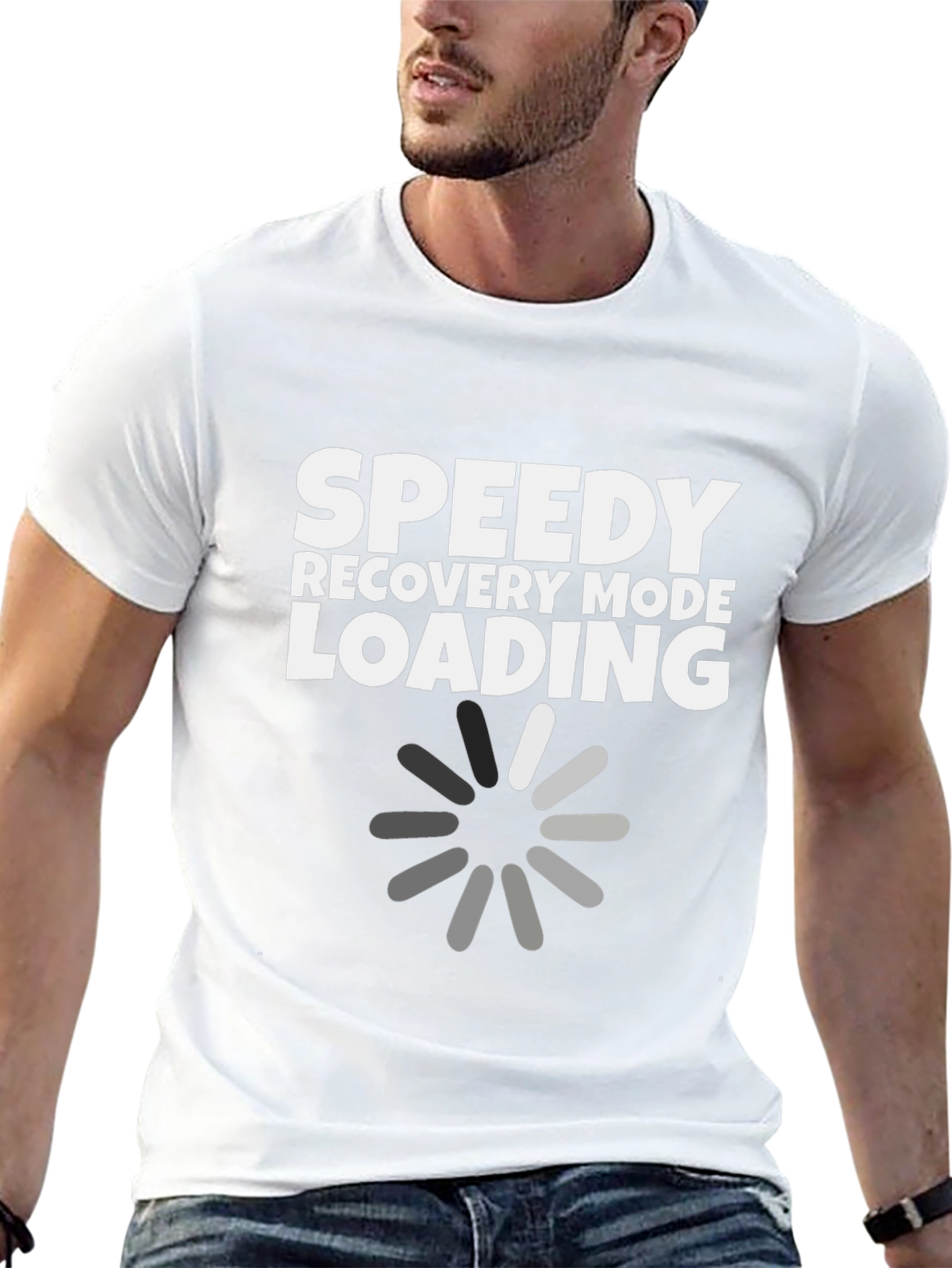 Speedy Recovery Mode Loading Graphic T-Shirt