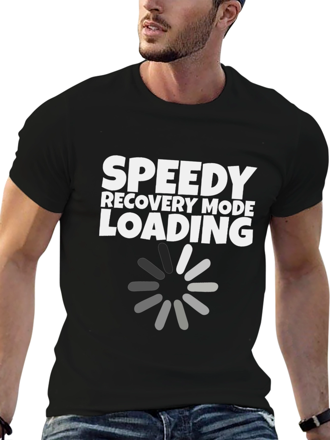 Speedy Recovery Mode Loading Graphic T-Shirt
