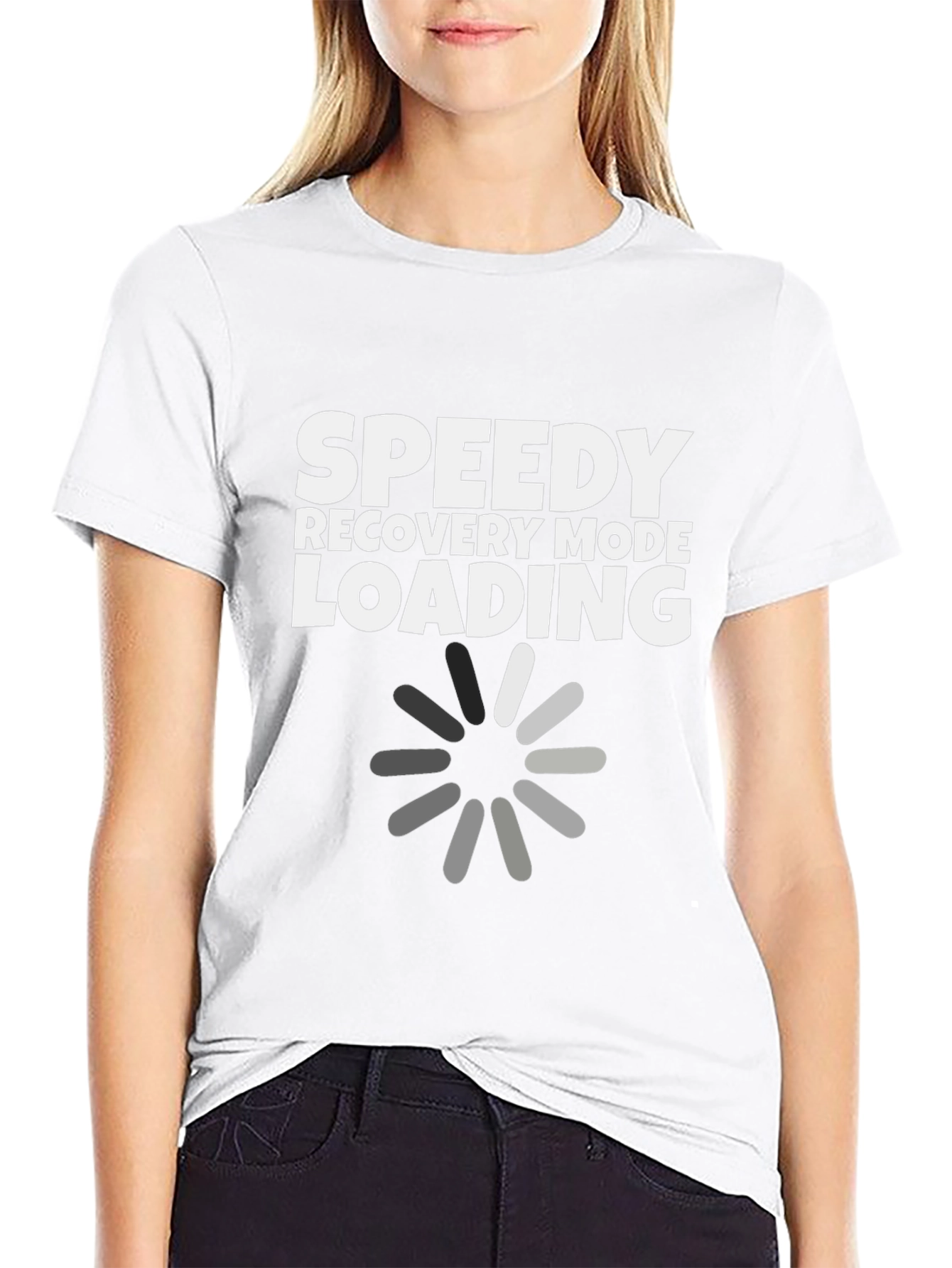 Speedy Recovery Mode Loading Graphic T-Shirt