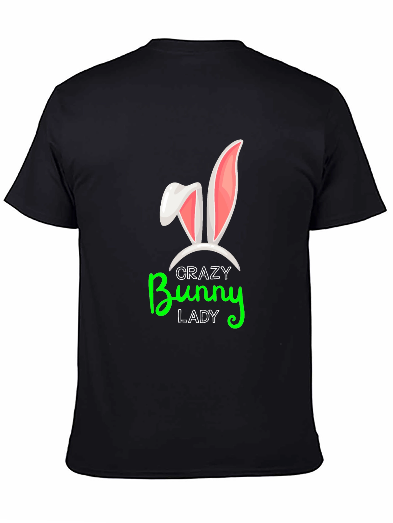 Crazy Bunny Lady Graphic Tee