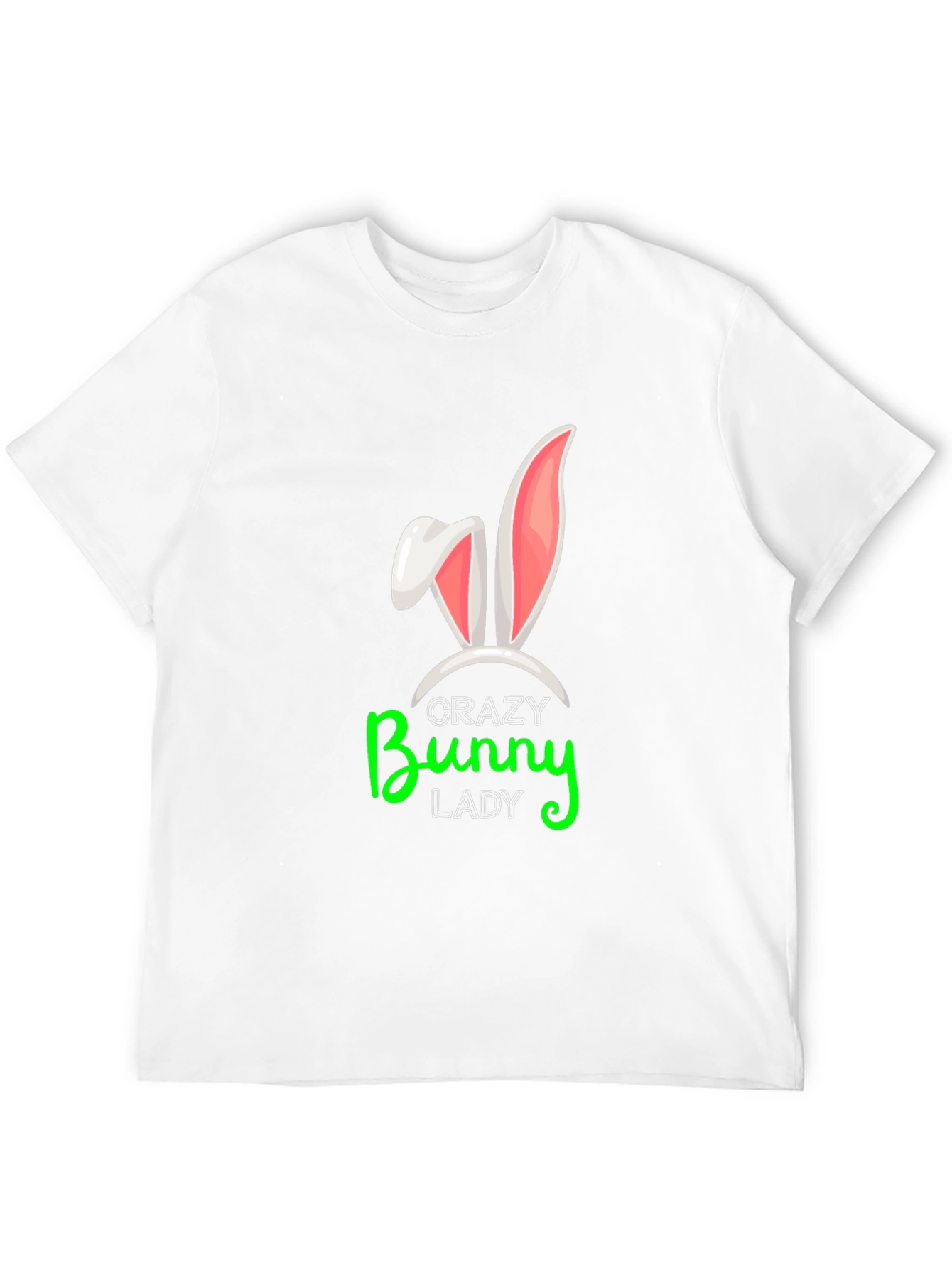 Crazy Bunny Lady Graphic Tee