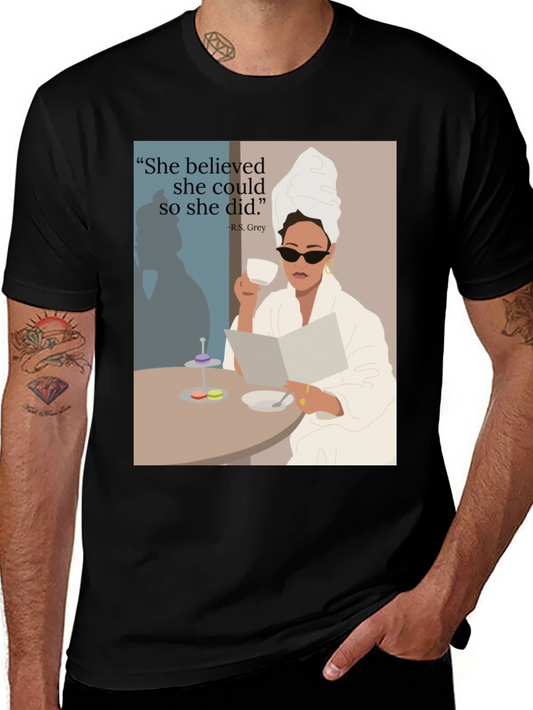 Empowerment Tee: She Believed She Could T-Shirt