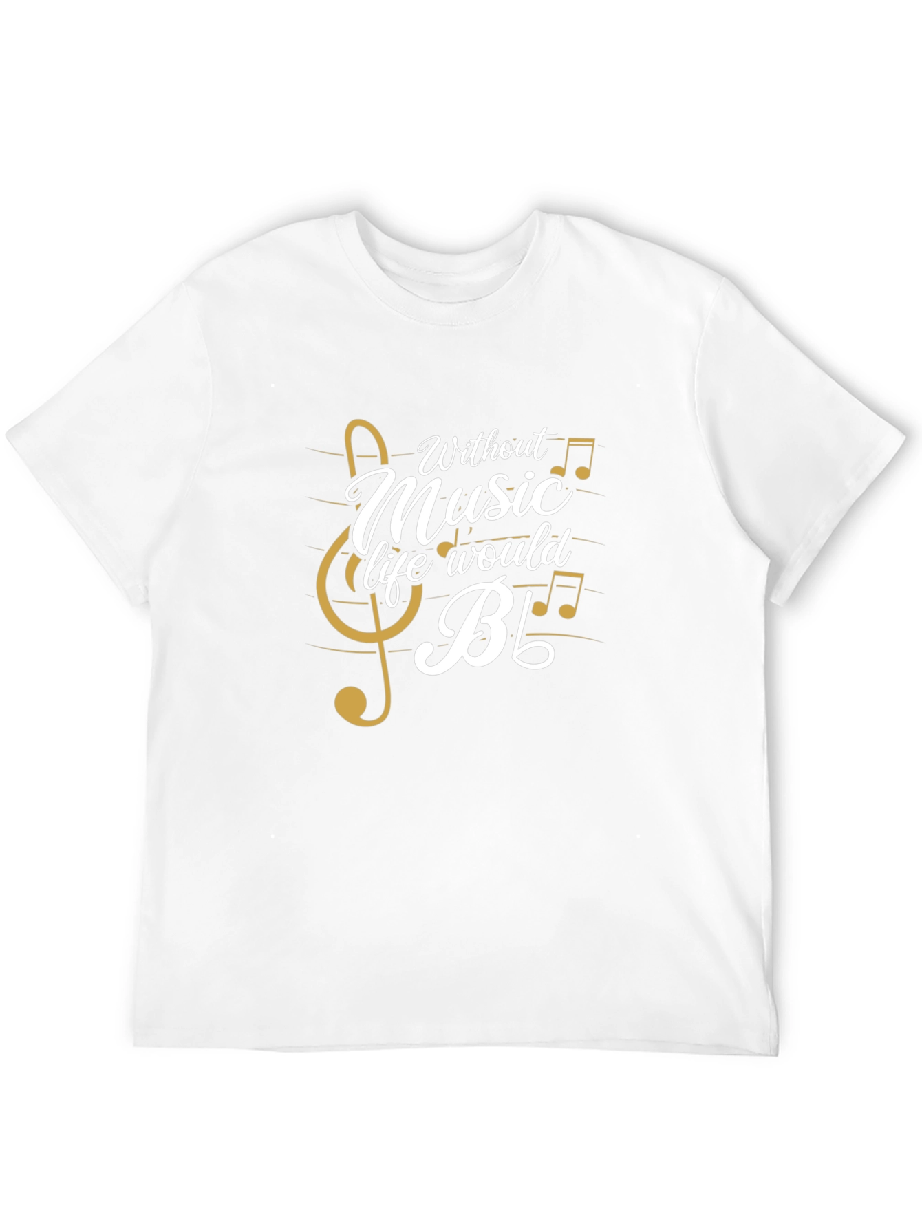 Music Lover Graphic Tee - Life Without Music