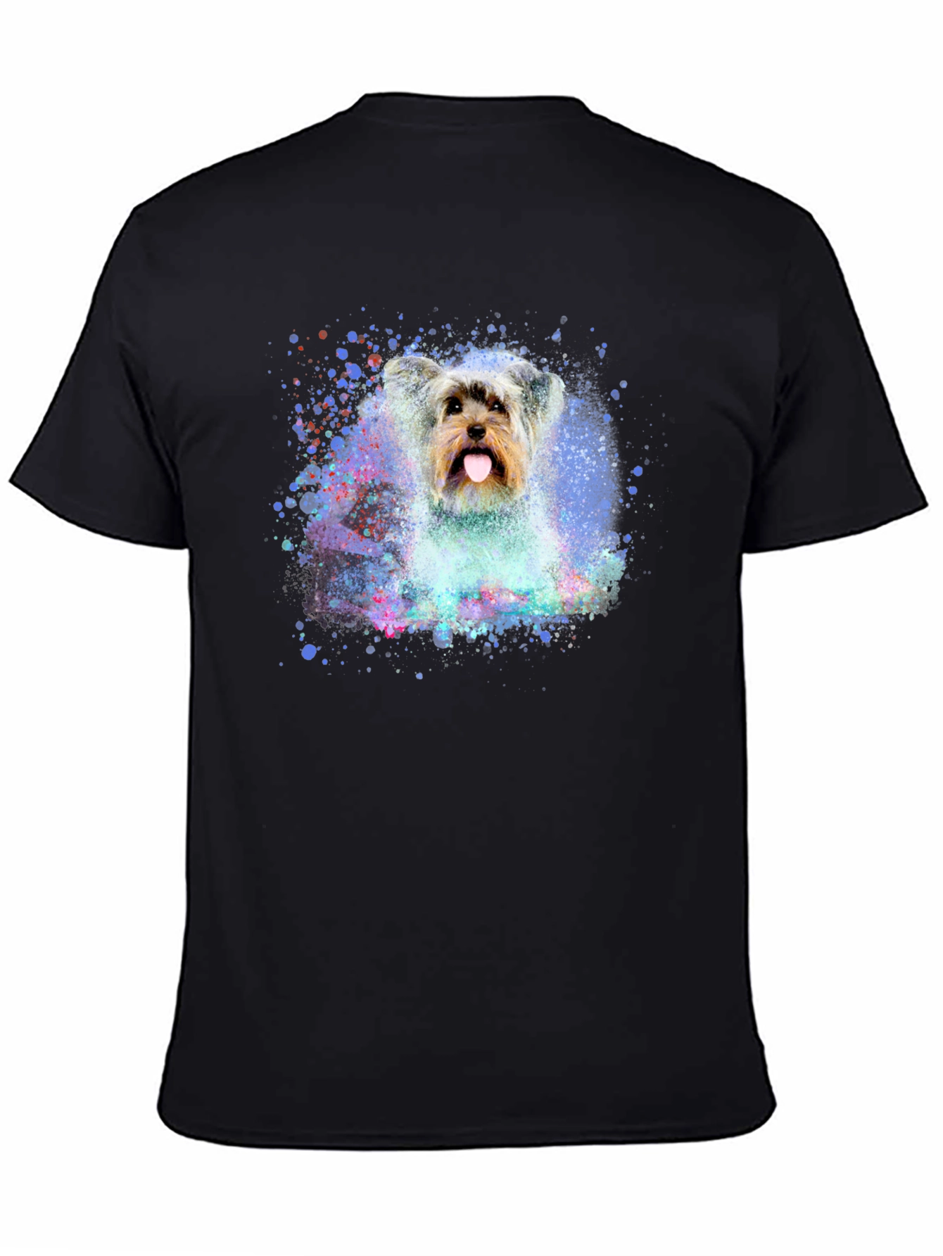 Dog Art Black T-Shirt