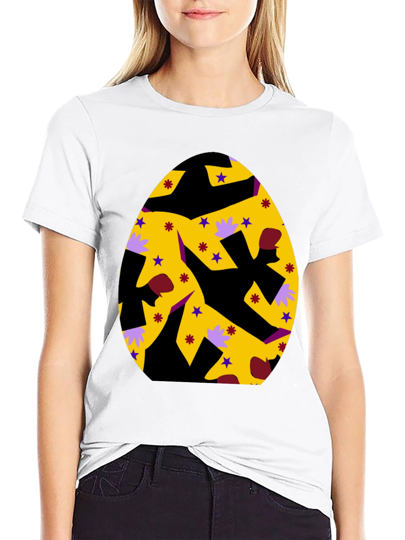 Easter Egg Graphic Tee - Fun Party Shirt