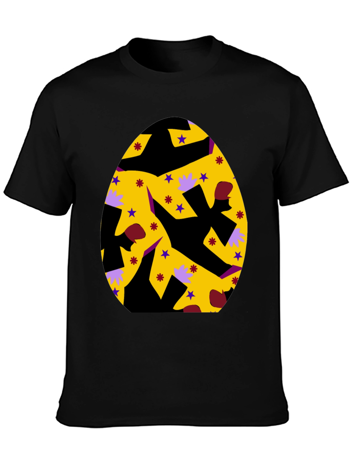 Easter Egg Graphic Tee - Fun Party Shirt