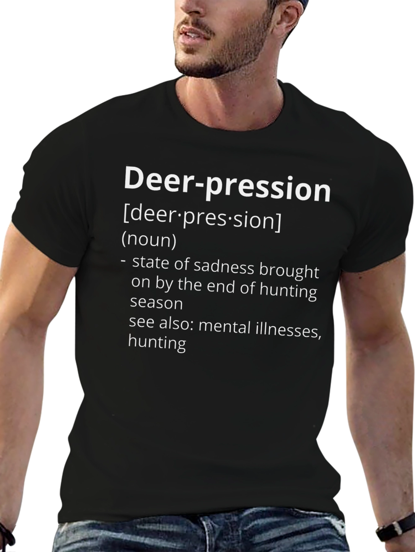 Deer-pression Funny Hunting Season T-Shirt