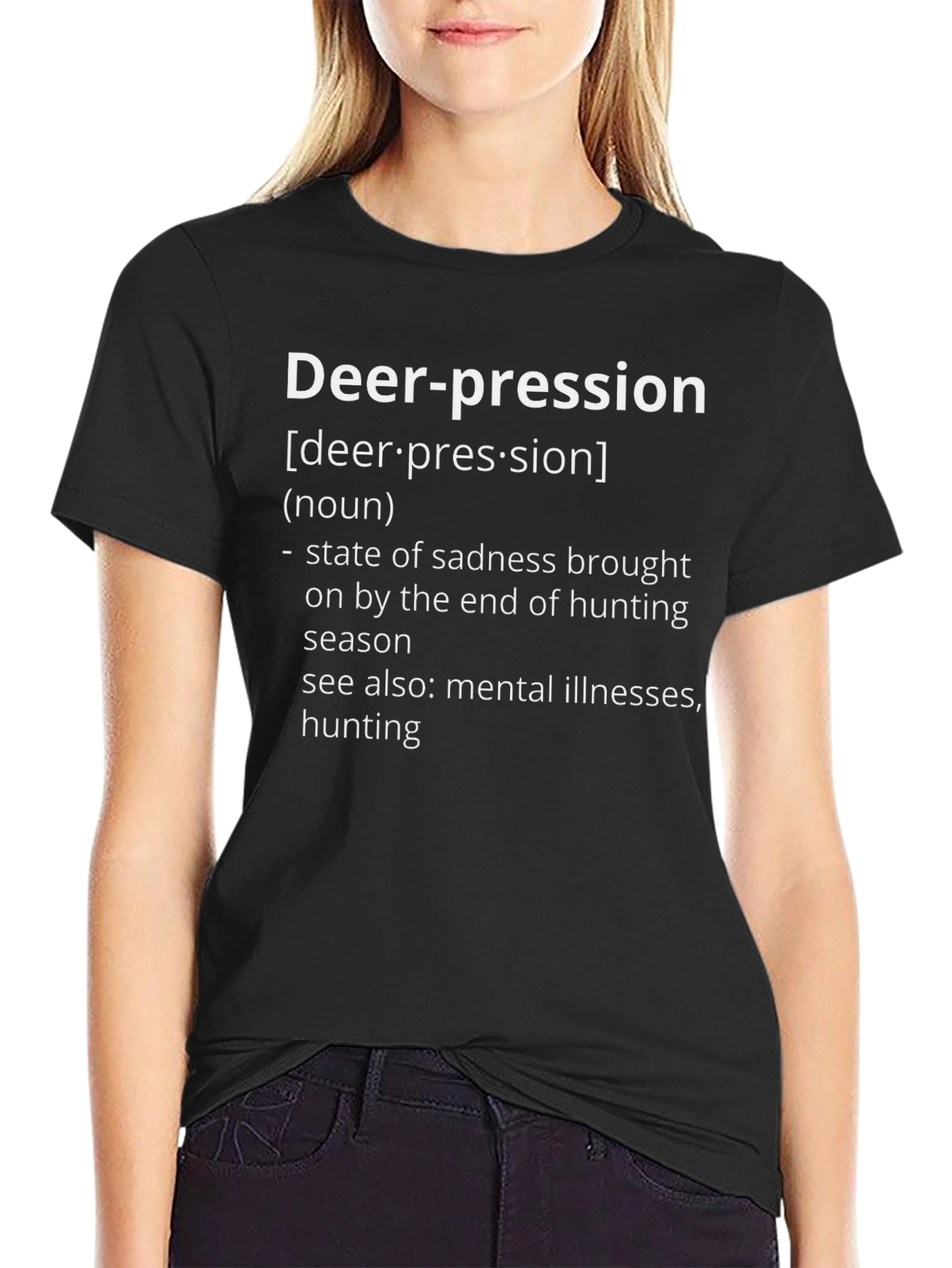 Deer-pression Funny Hunting Season T-Shirt