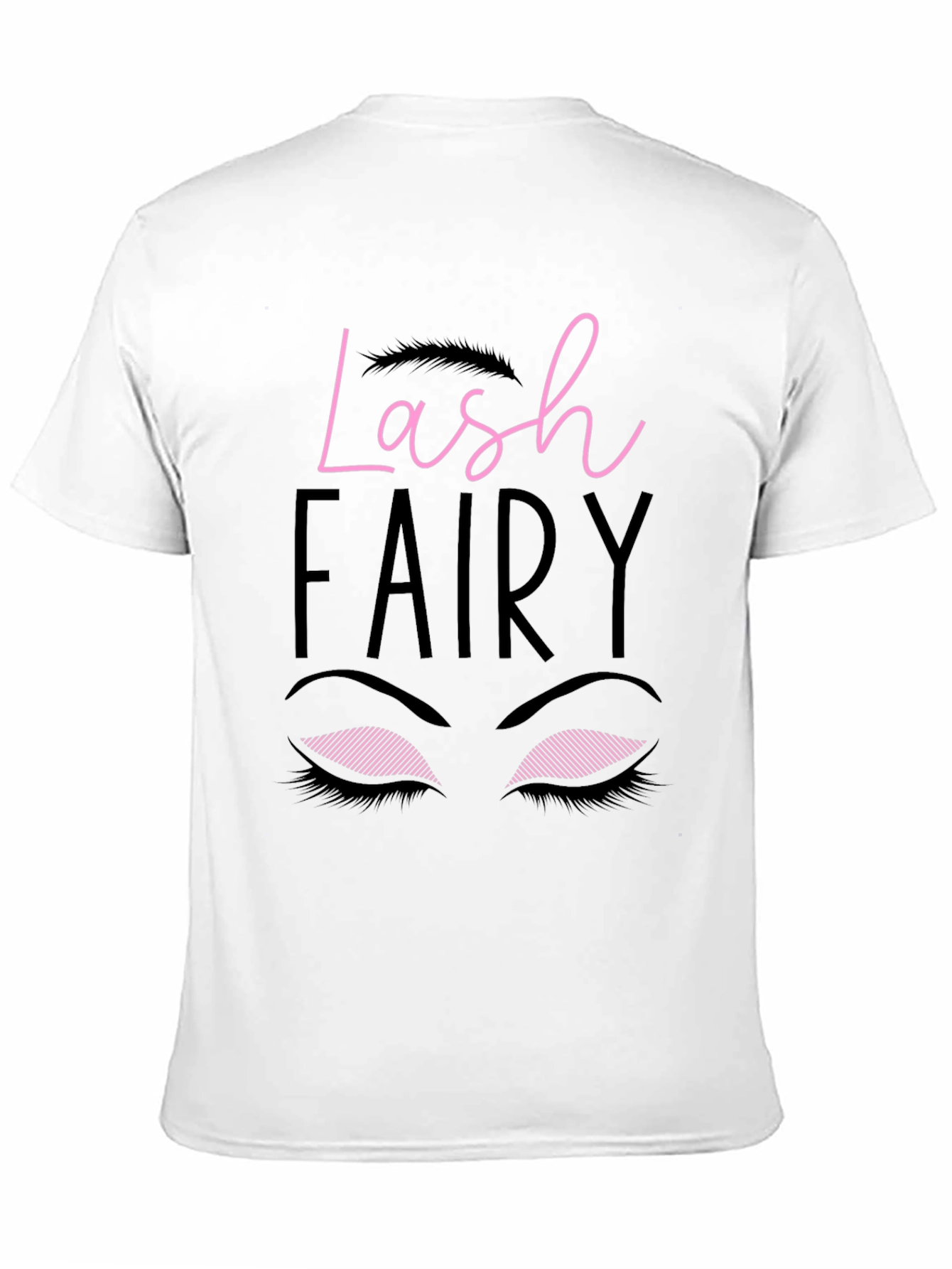 Lash Fairy Graphic Tee - Stylish Eyelash Design T-Shirt