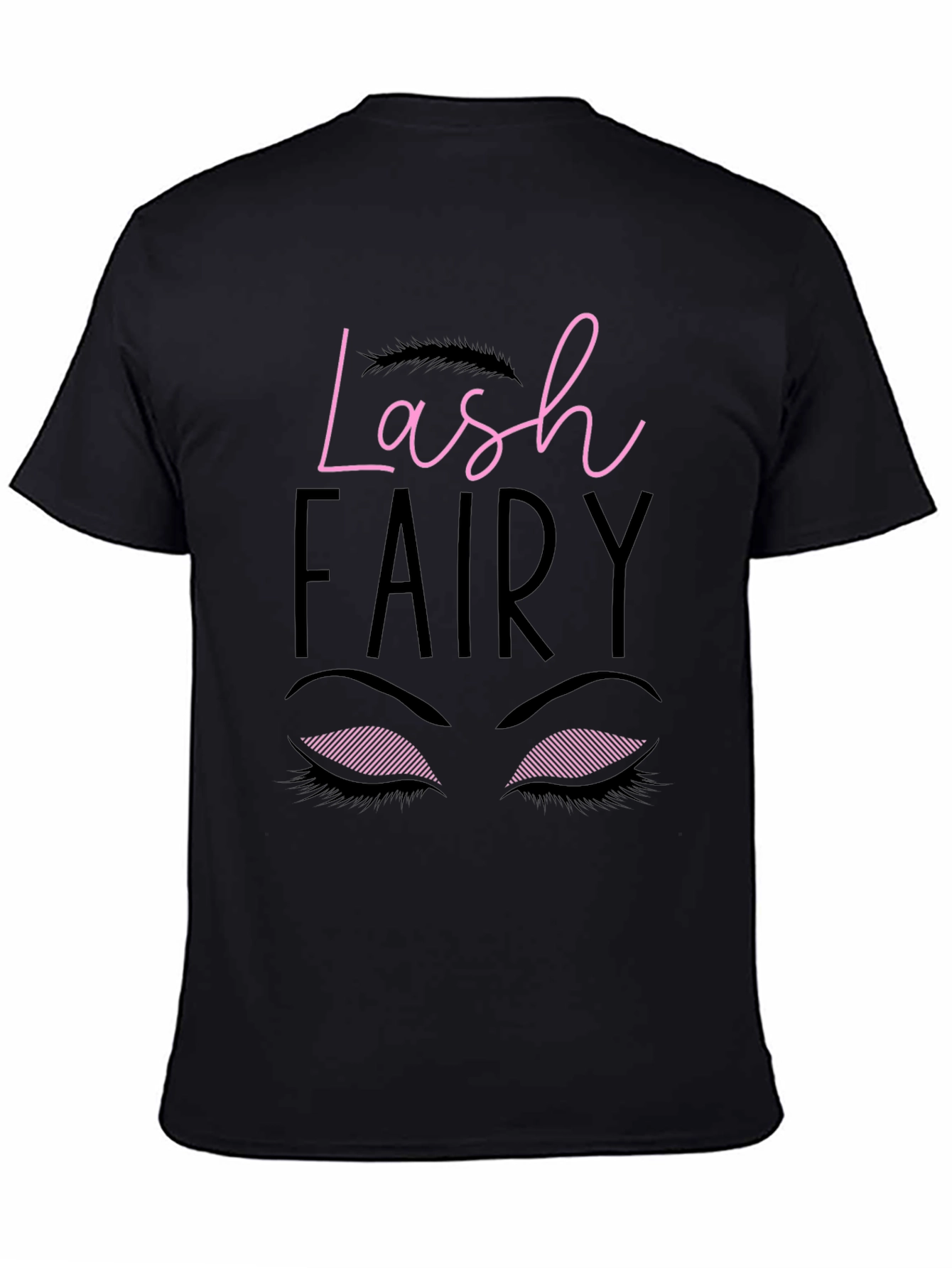 Lash Fairy Graphic Tee - Stylish Eyelash Design T-Shirt
