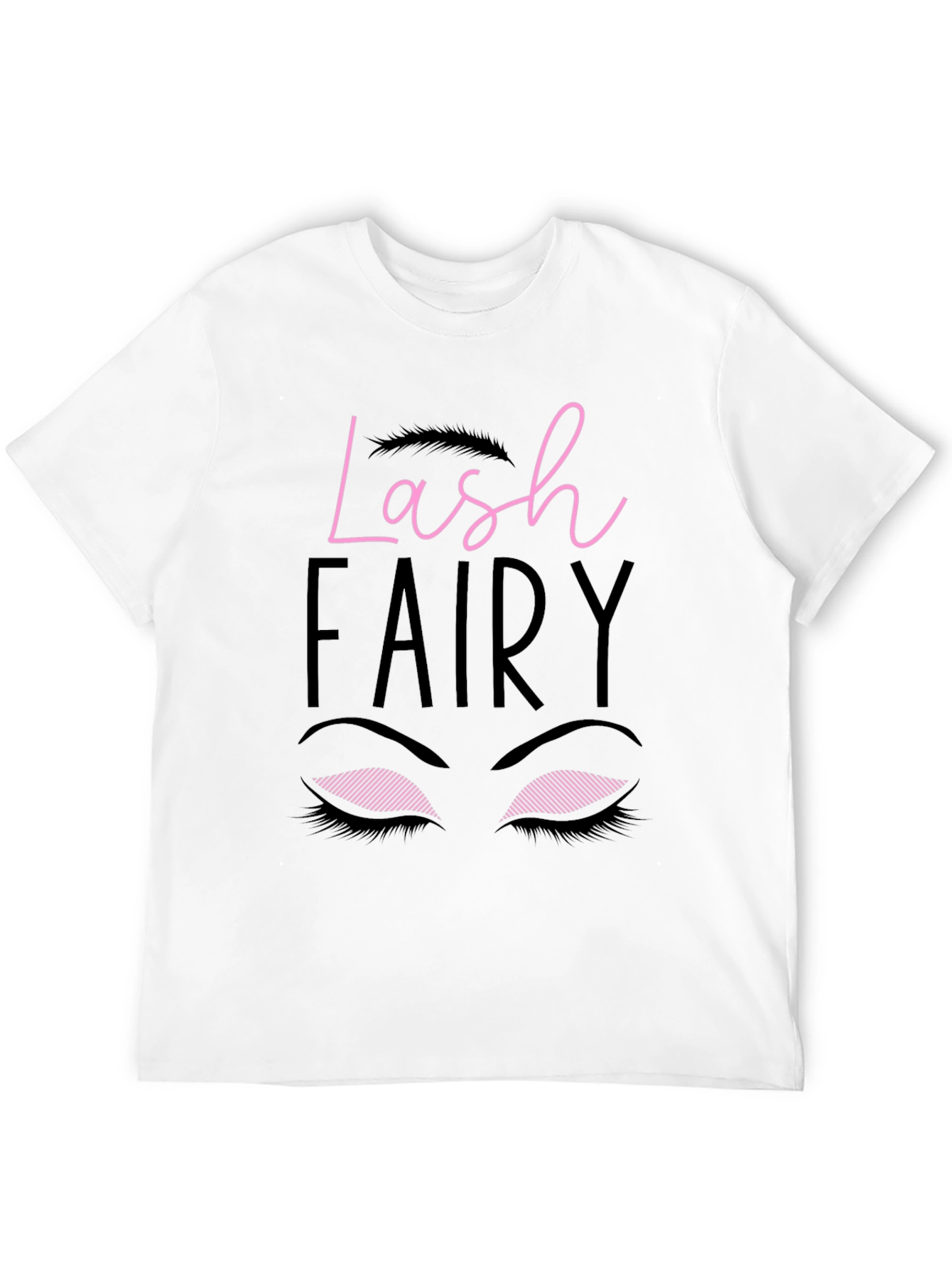 Lash Fairy Graphic Tee - Stylish Eyelash Design T-Shirt