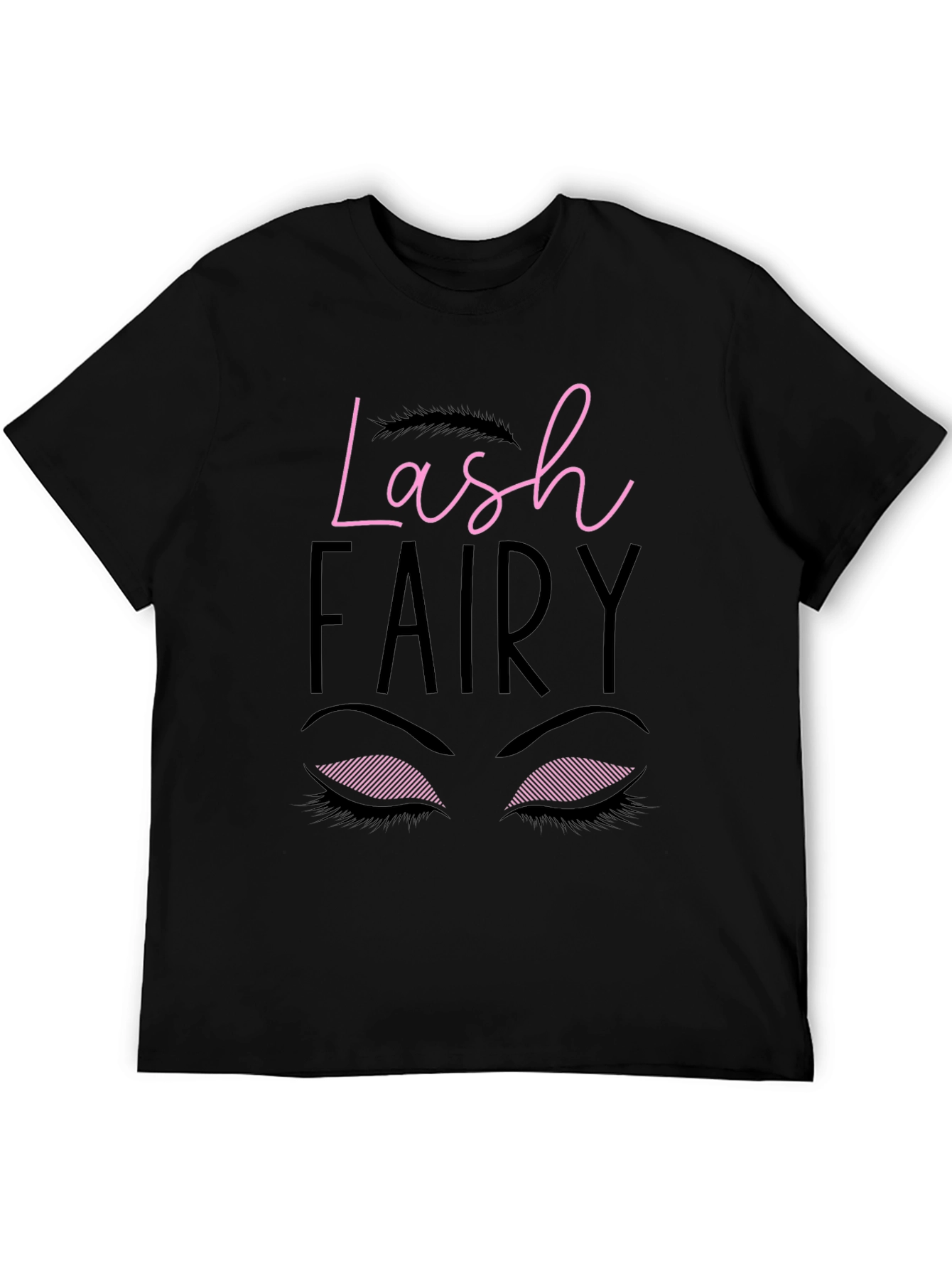 Lash Fairy Graphic Tee - Stylish Eyelash Design T-Shirt