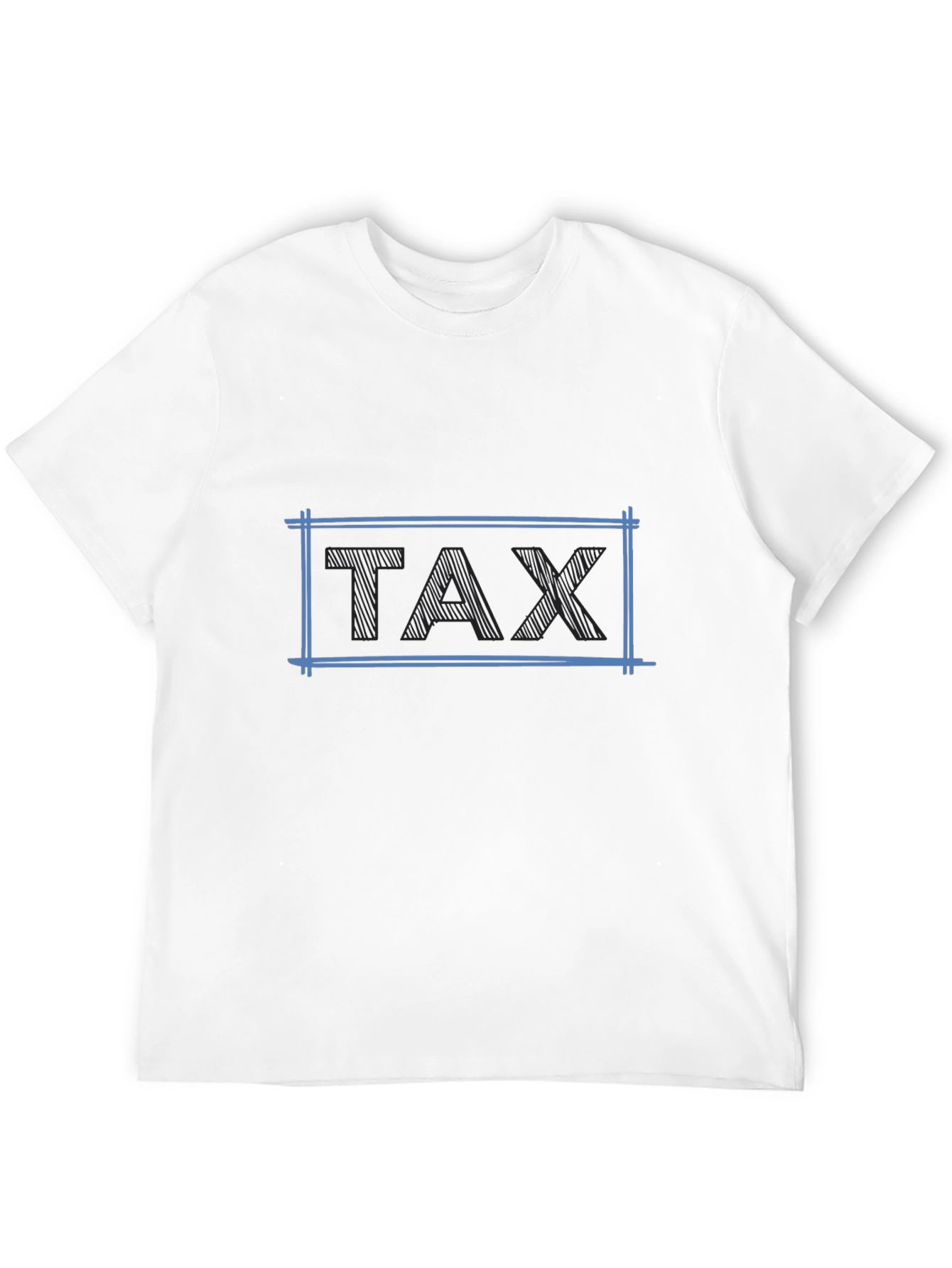 Tax Graphic T-Shirt - Black