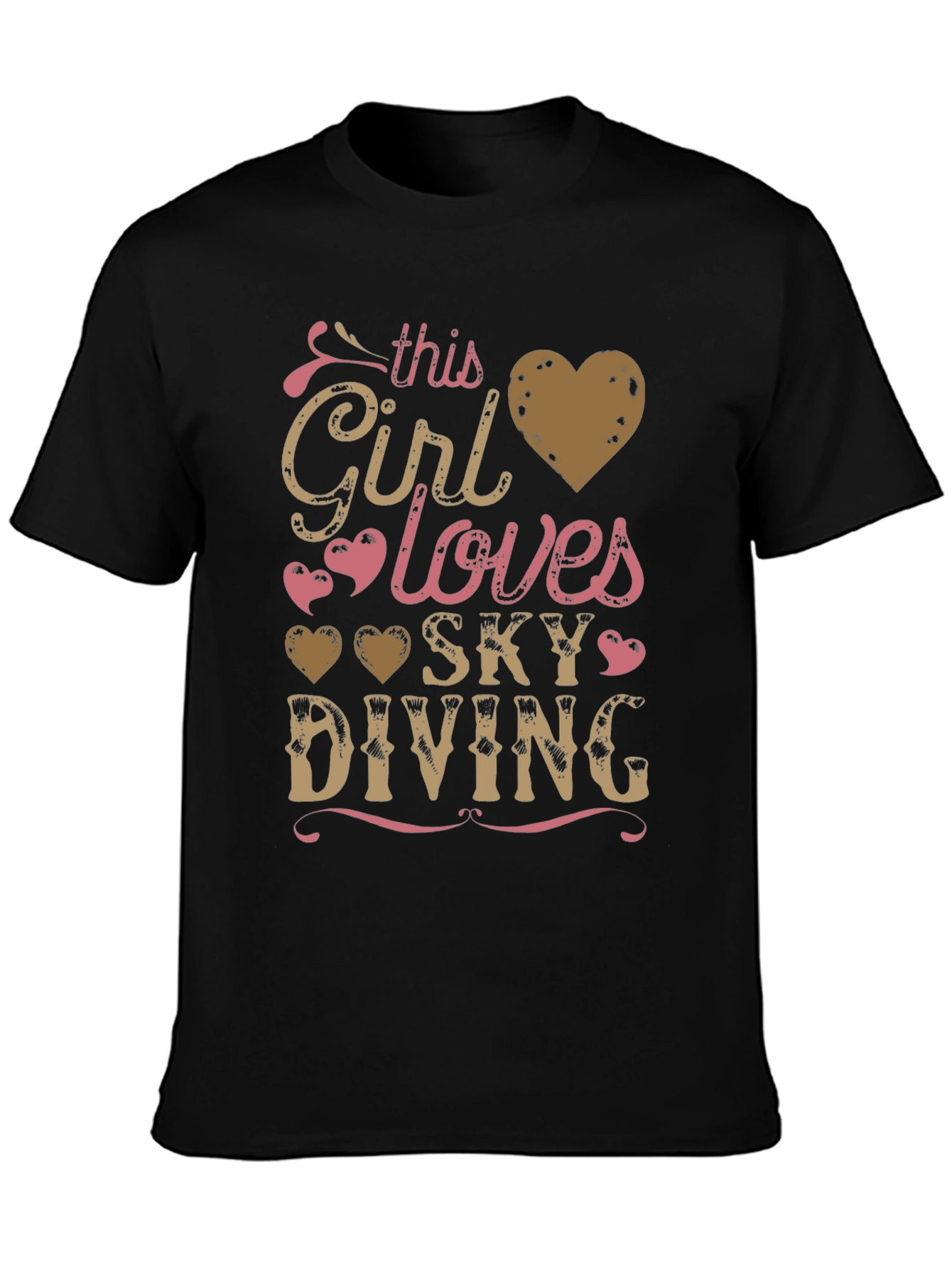 This Girl Loves Skydiving T-Shirt