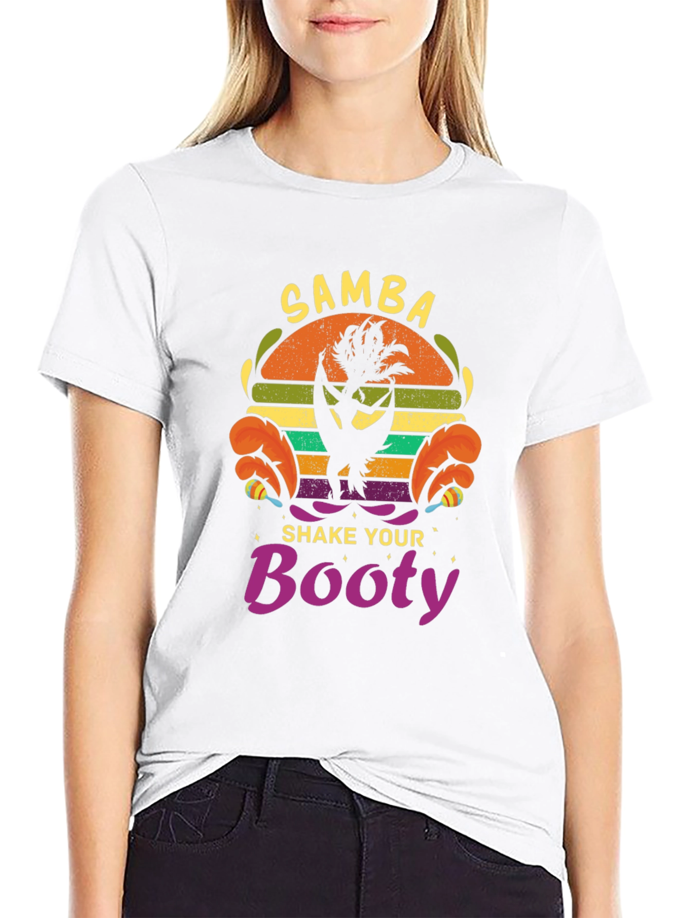 Samba Shake Your Booty Graphic Tee