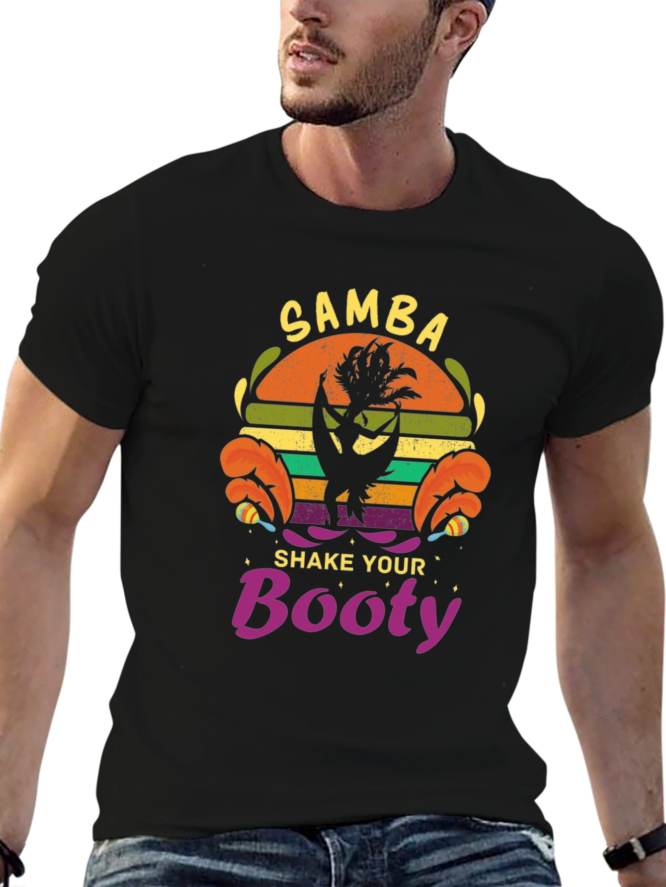 Samba Shake Your Booty Graphic Tee
