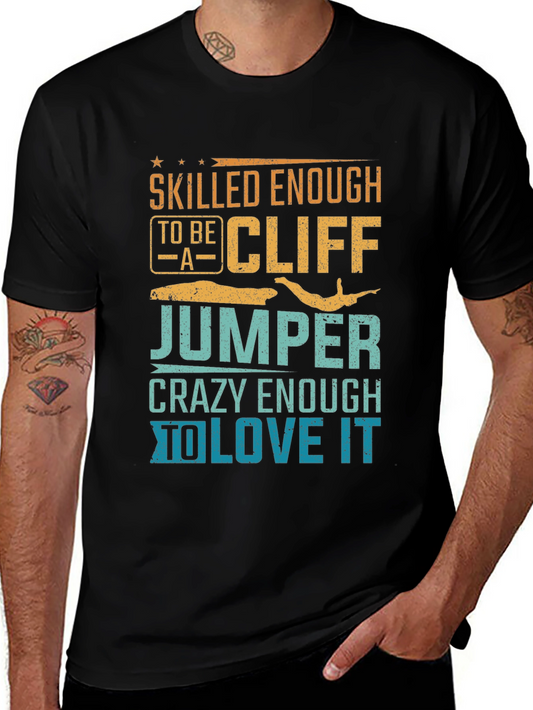 Skilled Cliff Jumper Graphic Tee