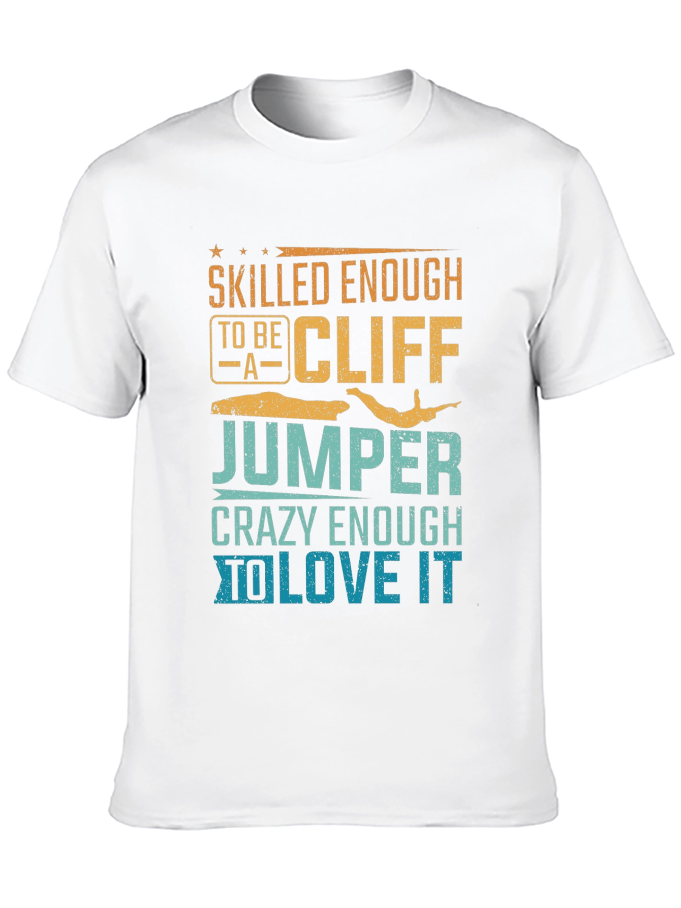 Skilled Cliff Jumper Graphic Tee