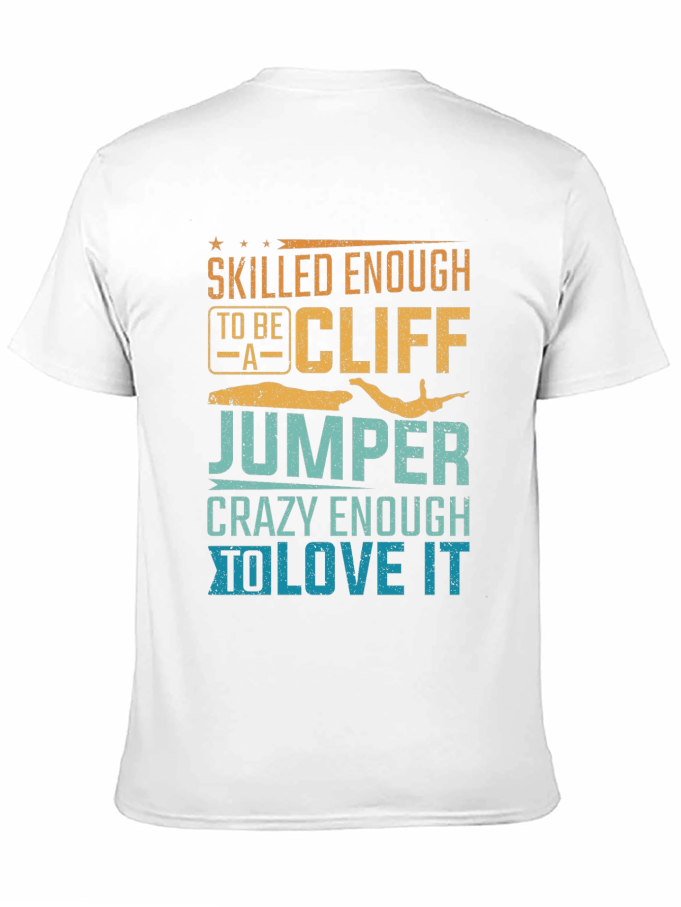 Skilled Cliff Jumper Graphic Tee