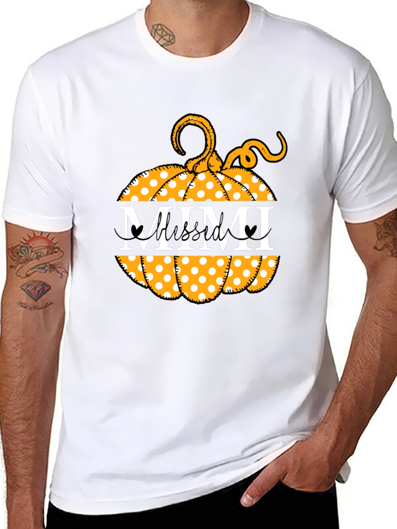 Mimi Pumpkin Patch Tee -  Fall Harvest Shirt
