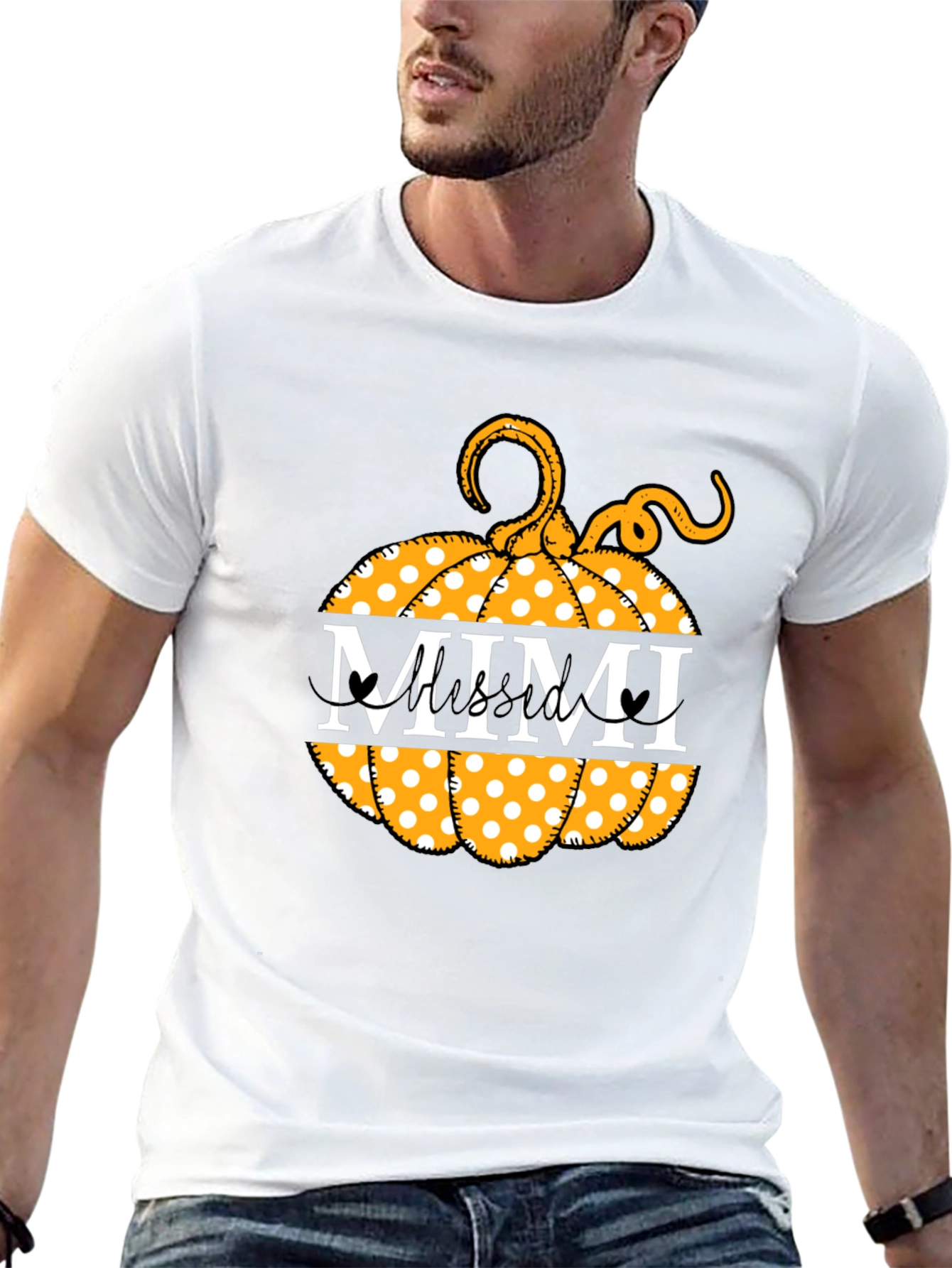 Mimi Pumpkin Patch Tee -  Fall Harvest Shirt