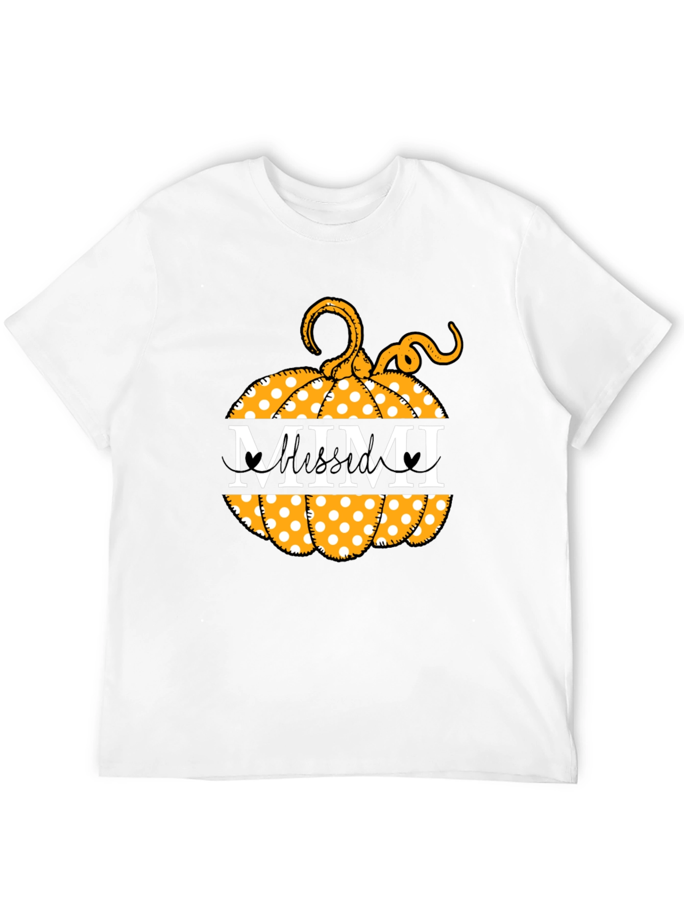 Mimi Pumpkin Patch Tee -  Fall Harvest Shirt