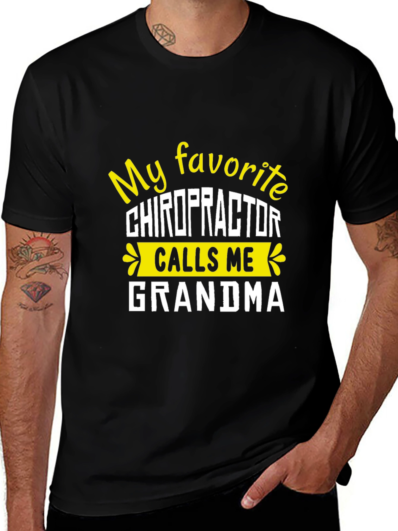 Funny Chiropractor Grandma T-Shirt