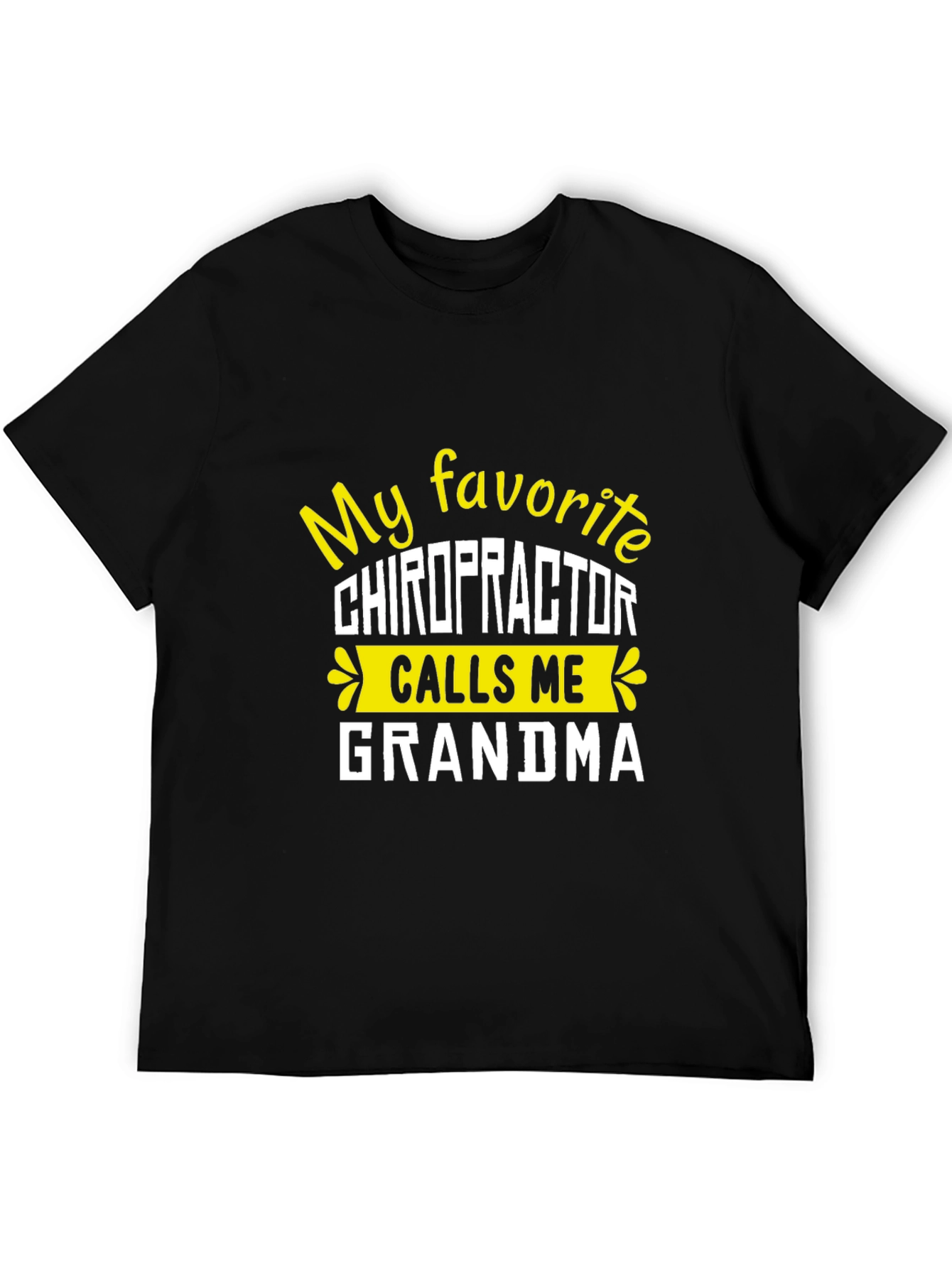 Funny Chiropractor Grandma T-Shirt
