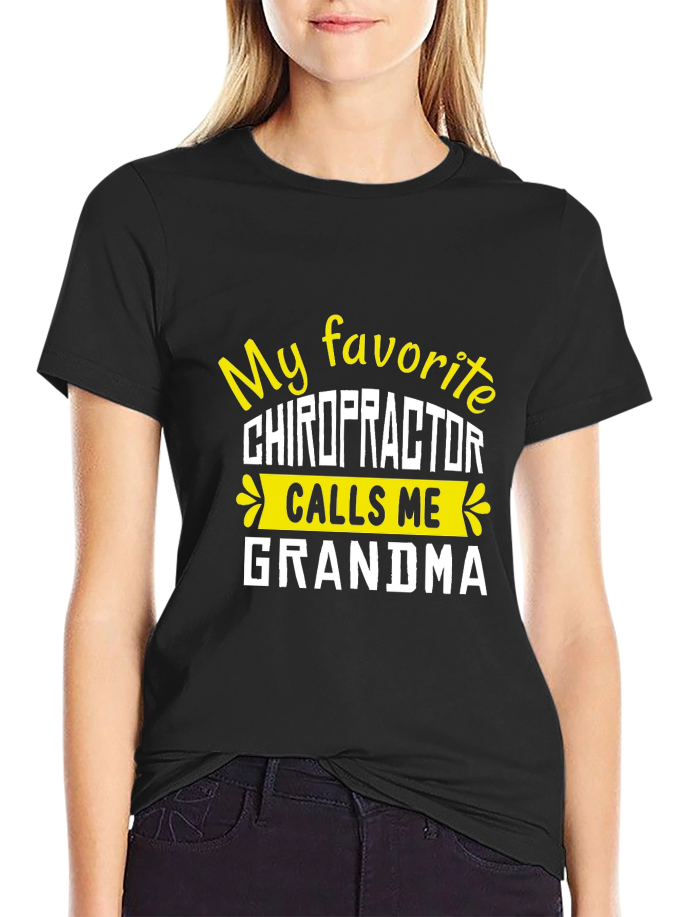 Funny Chiropractor Grandma T-Shirt