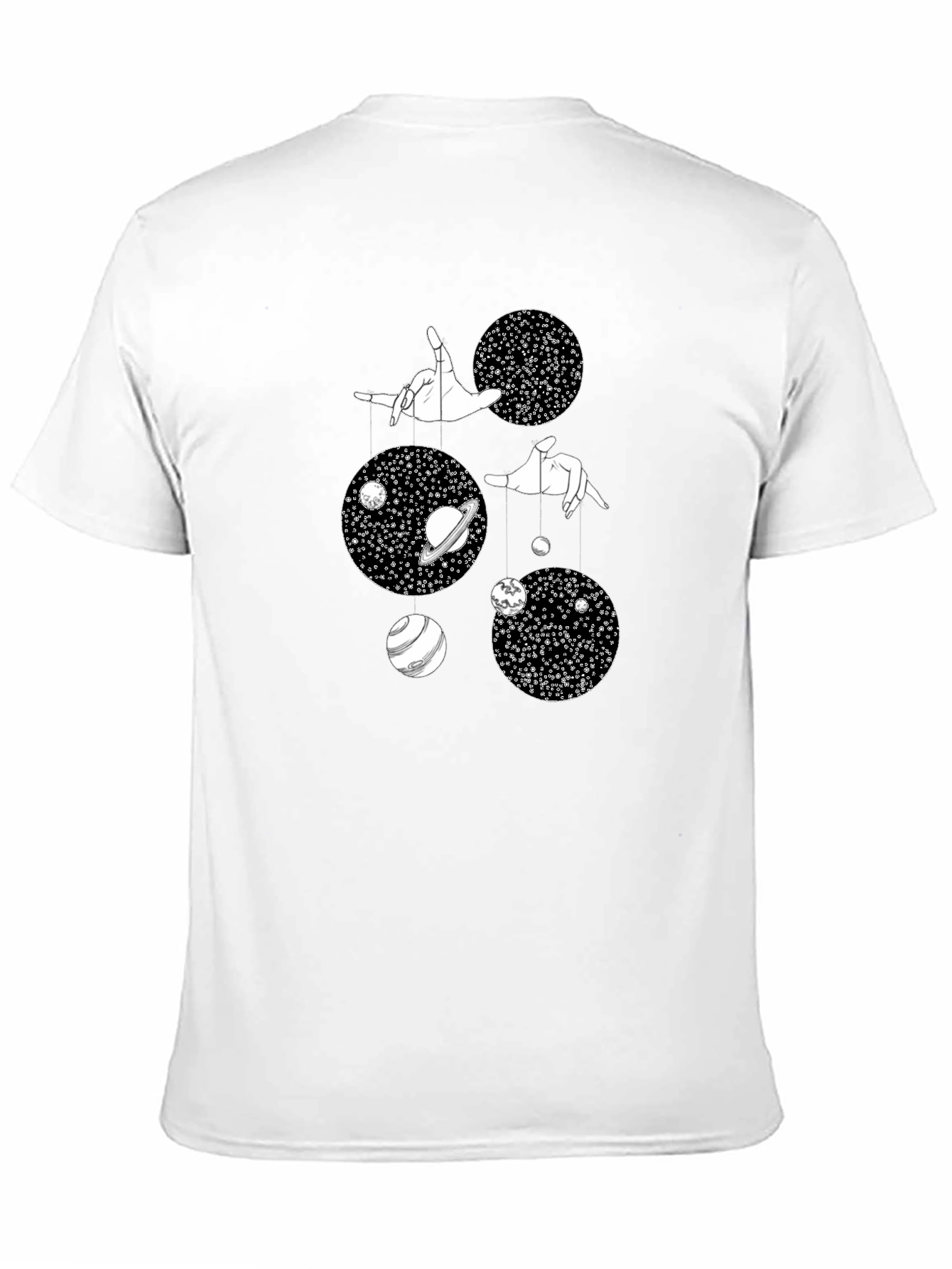 Cosmic Marionette Graphic Tee - Black