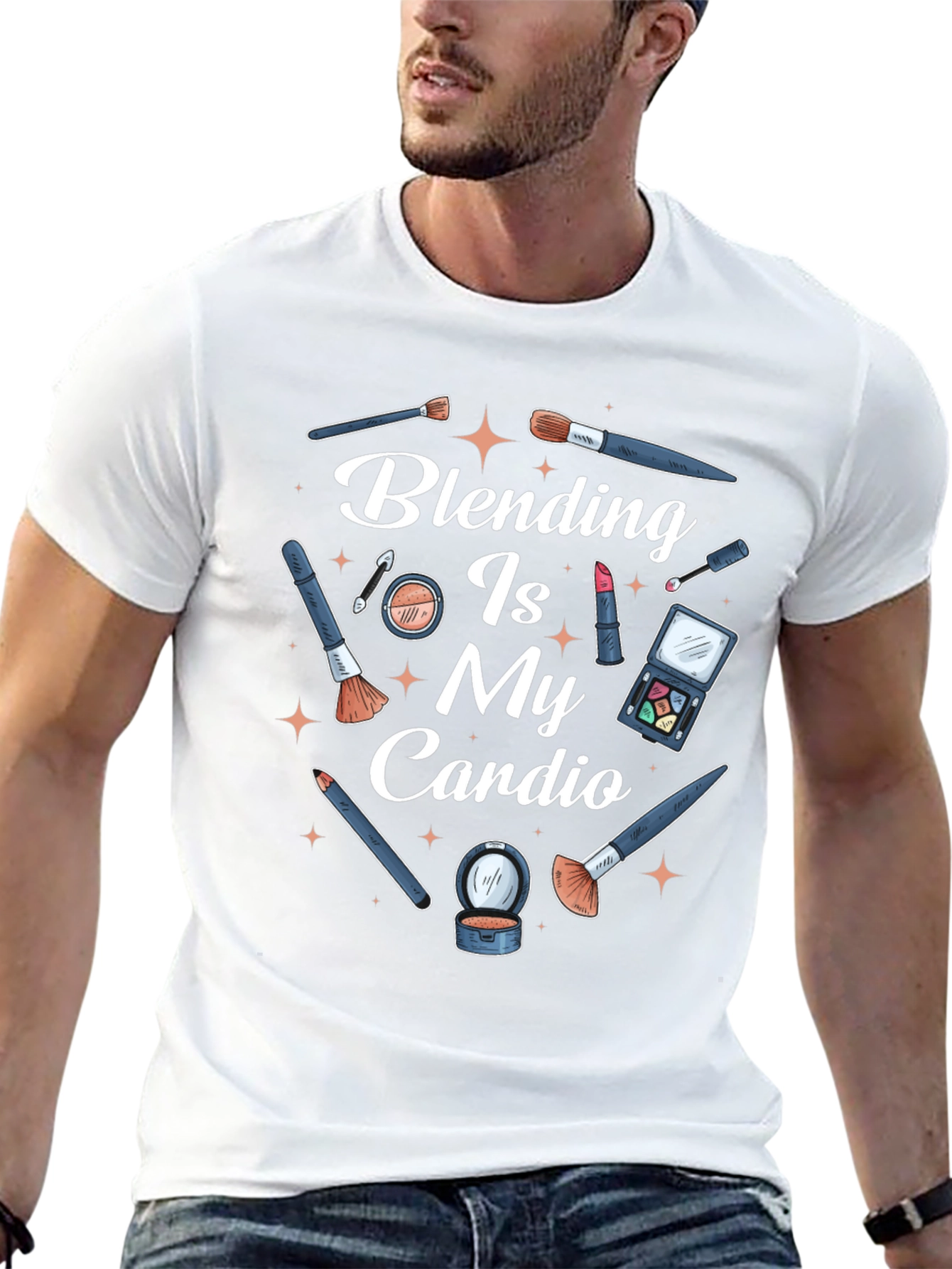 Blending Is My Cardio Graphic Tee