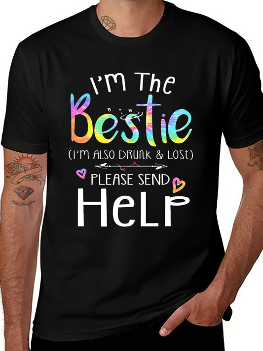 Funny Im The Bestie Graphic T-Shirt