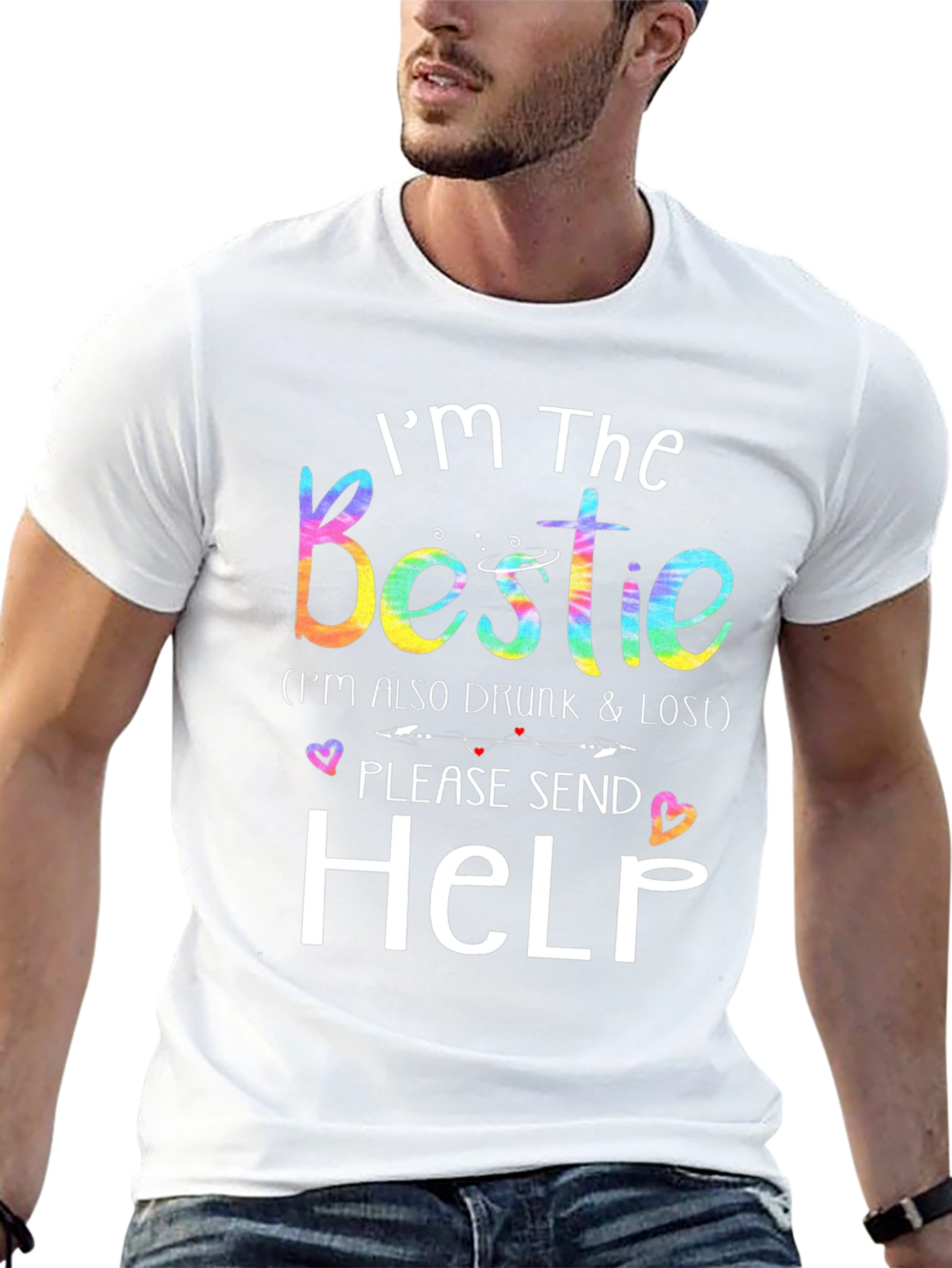 Funny Im The Bestie Graphic T-Shirt